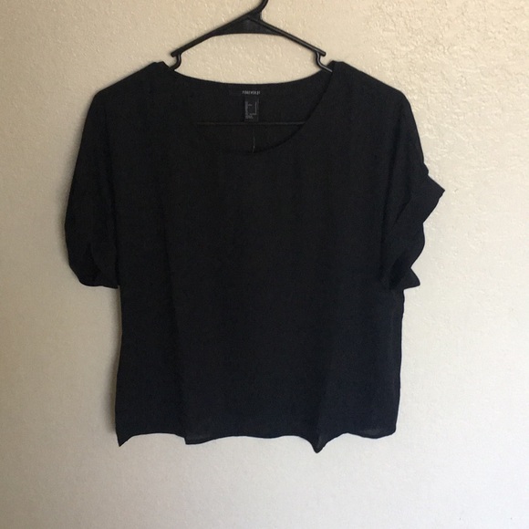 Forever 21 Tops - Forever 21 black blouse!